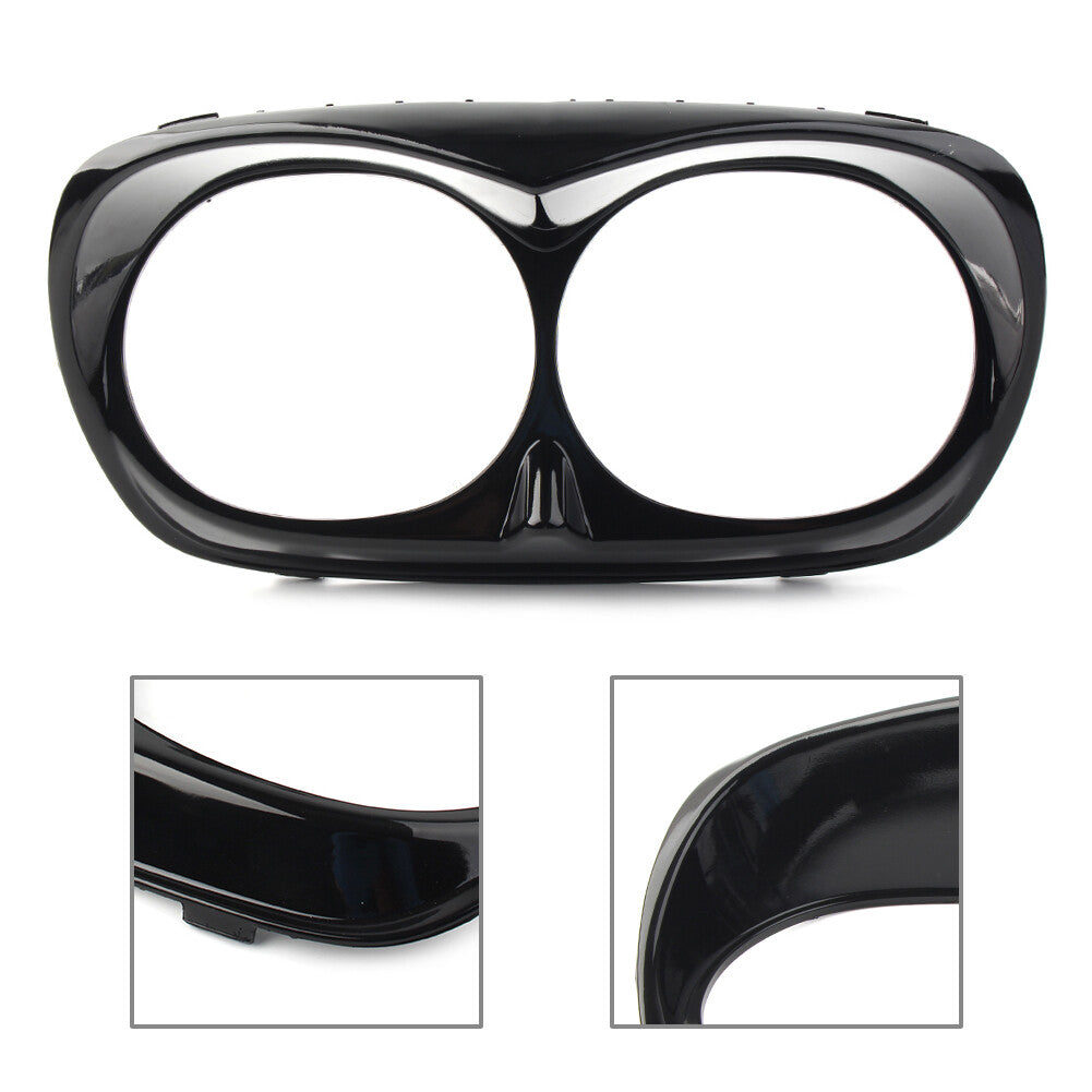 Scowl Headlight Bezel Fairing Trim Fit for Harley Road Glide 98-13 FLTR FLTRX FLTRU