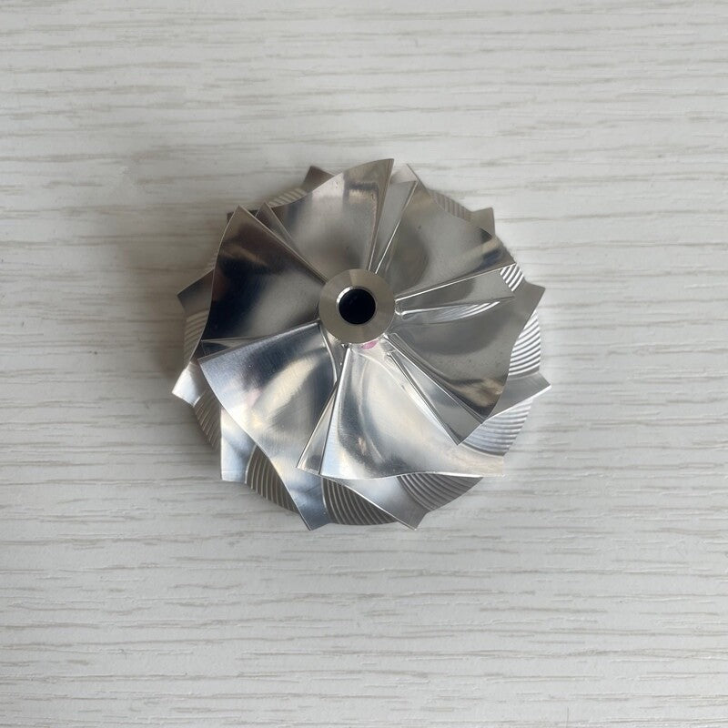 RHF5 Front 47.00/60.50 mm 6+6 Blade Performance Turbine Blank Compressor Wheel