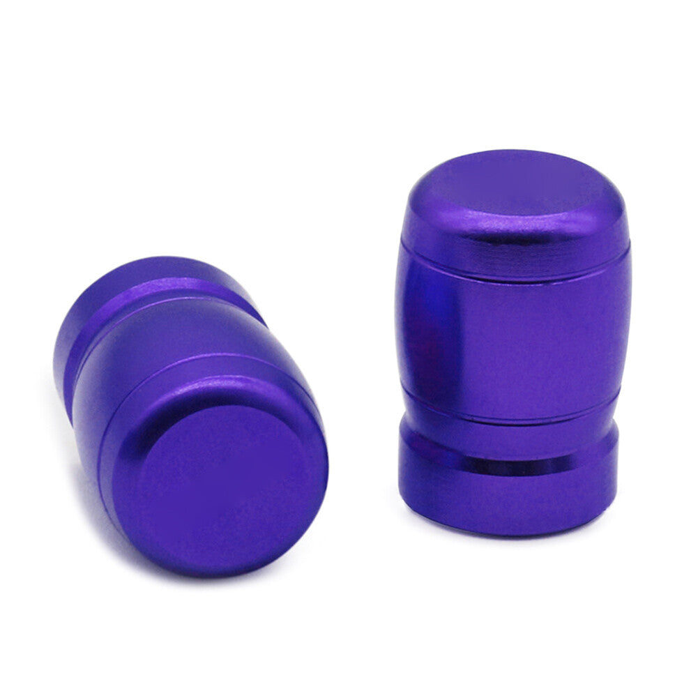 CNC Tire Valve Air Port Cover Cap Fit for HONDA PCX125 PCX150 Purple Motorcycle Pair