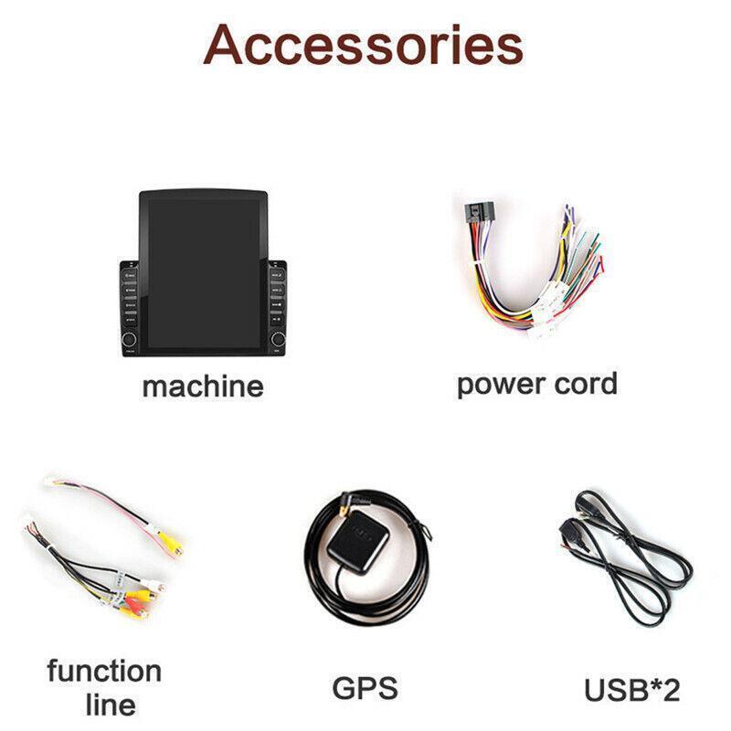Car Vertical Screen 9.7 Android Radio Multimedia GPS Navigation Stereo Head Unit
