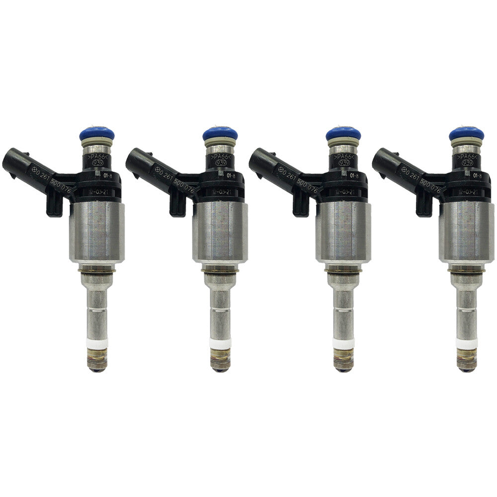 for Audi A4 A3 A5 TT for VW T5 Eos CC 2.0L Turbo Set of 4 Fuel Injector FJ1057