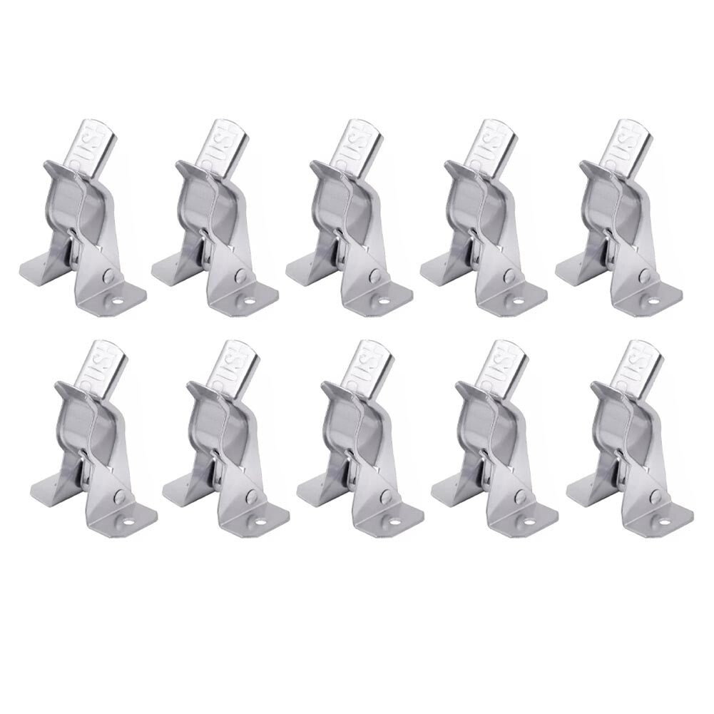 10 Pcs Shovel Holder Outdoor Garden Wall Mount Tool Holder for Garage and Shed