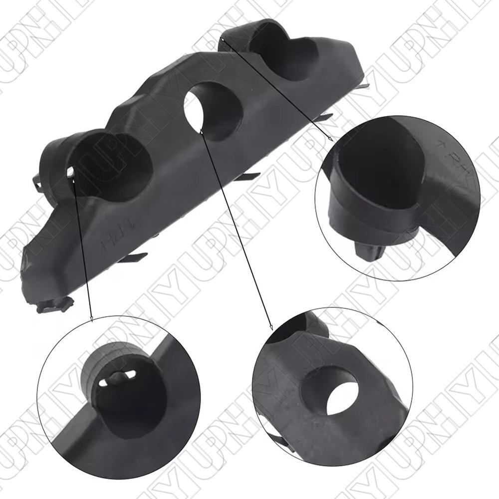 Pair Front Left Right Bumper Bracket for Nissan Versa 2020 2021 2022 2023 2024