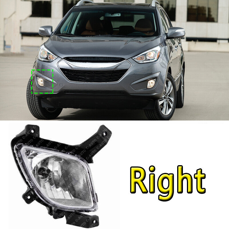 Applicable to for Hyundai for Tucson ix/ix35 2010 - 2013, right front bumper fog light passenger side