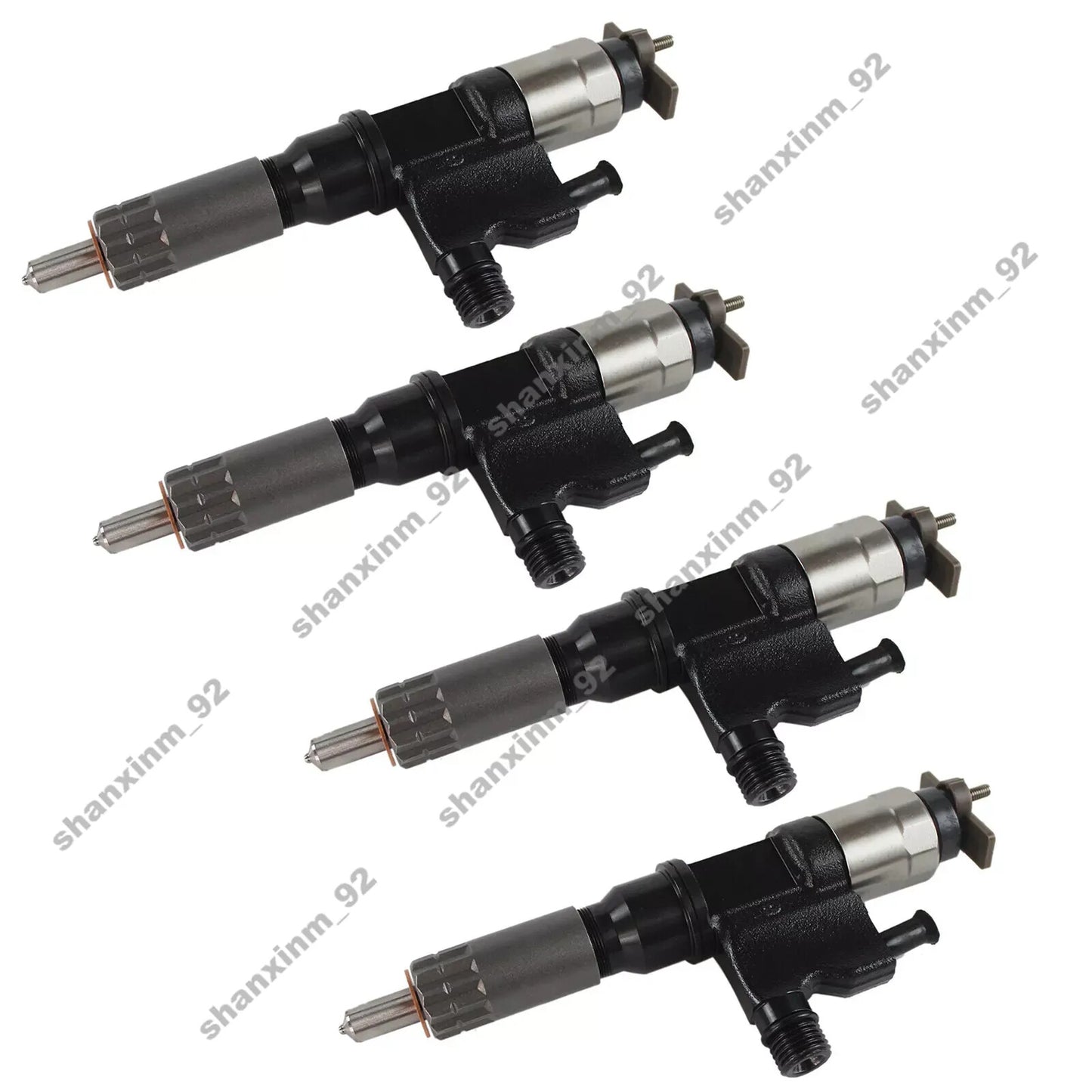 4x Fuel Injectors For 01-07 for Isuzu NPR NPR-HD 4HK1 095000-5471 8-98151837-0