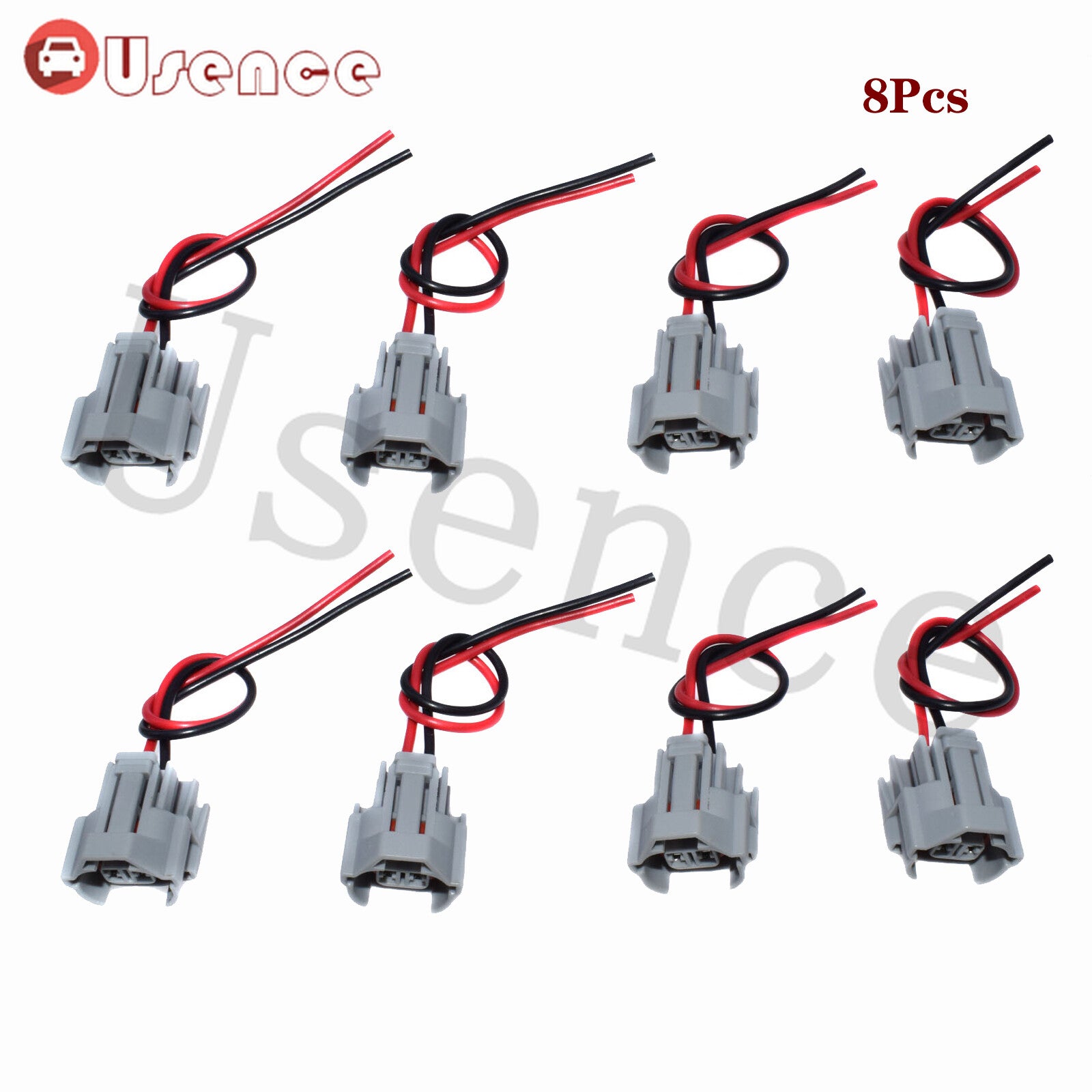 8Pcs Fuel Injector Connector Pigtail Harness for Subaru for Toyota for Mazda FIC2150