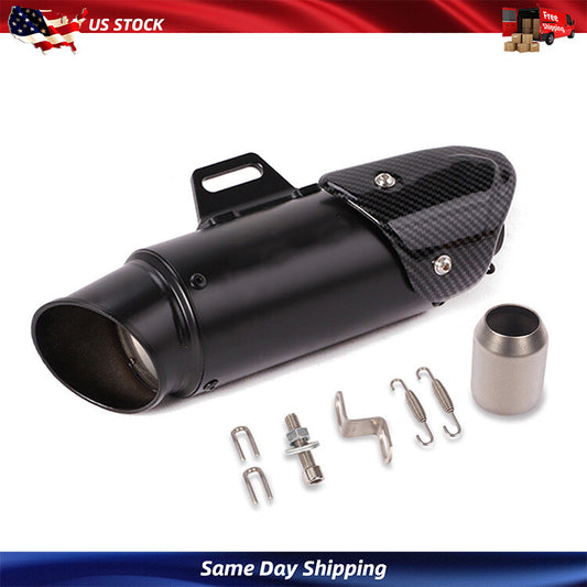 New 51mm for Kawasaki Dirt Bike Exhaust Muffler Pipe Tail Tip Vent Pipe Silencer