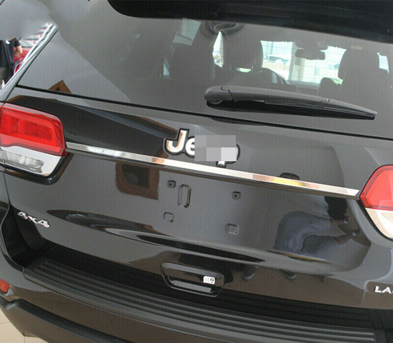 for Jeep Grand Cherokee 2014-2020 Chrome Rear Door Tailgate Molding Strip Cover
