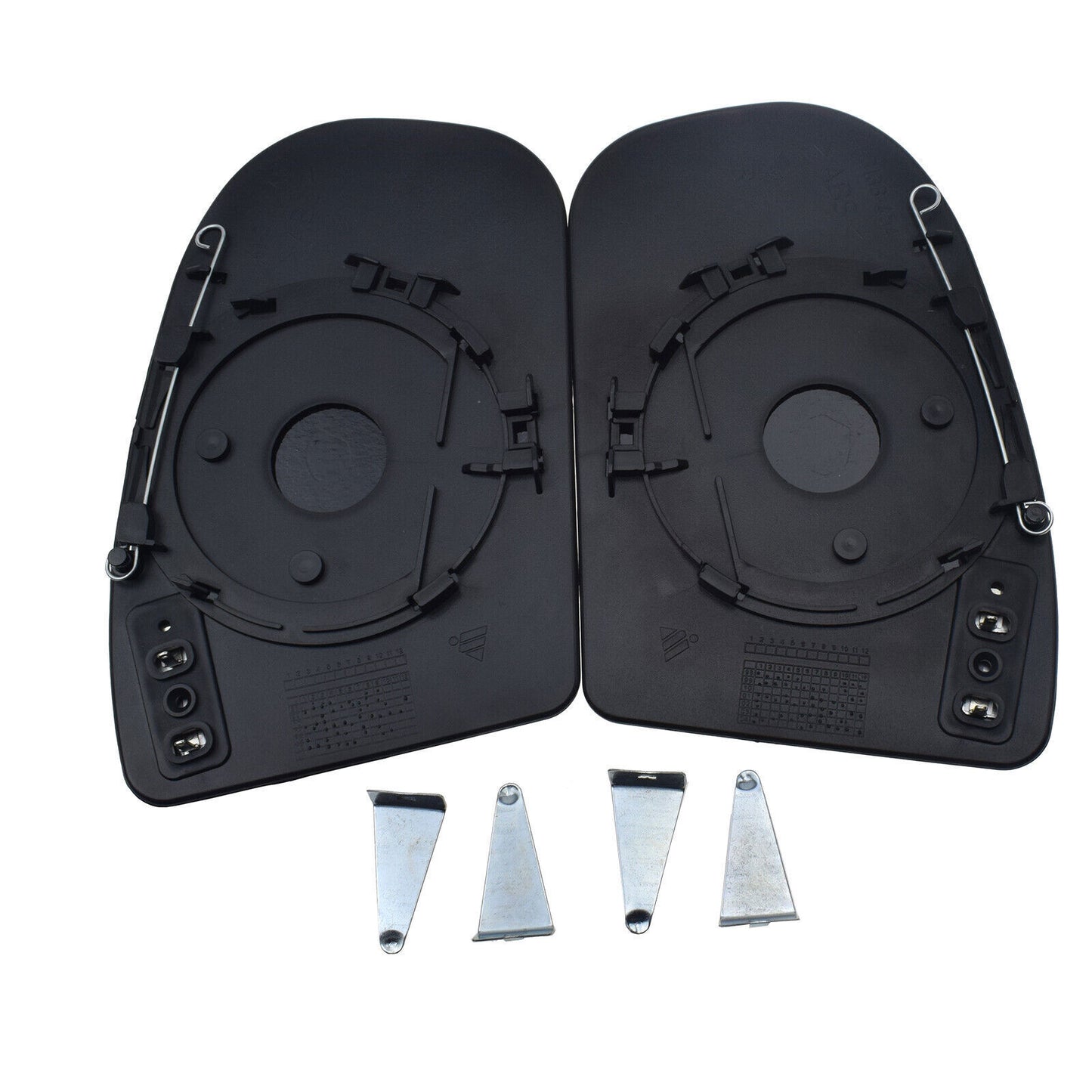 for Mercedes C230 C350 E350 E500 Pair Left Right Mirror Glass Heated w/Backing