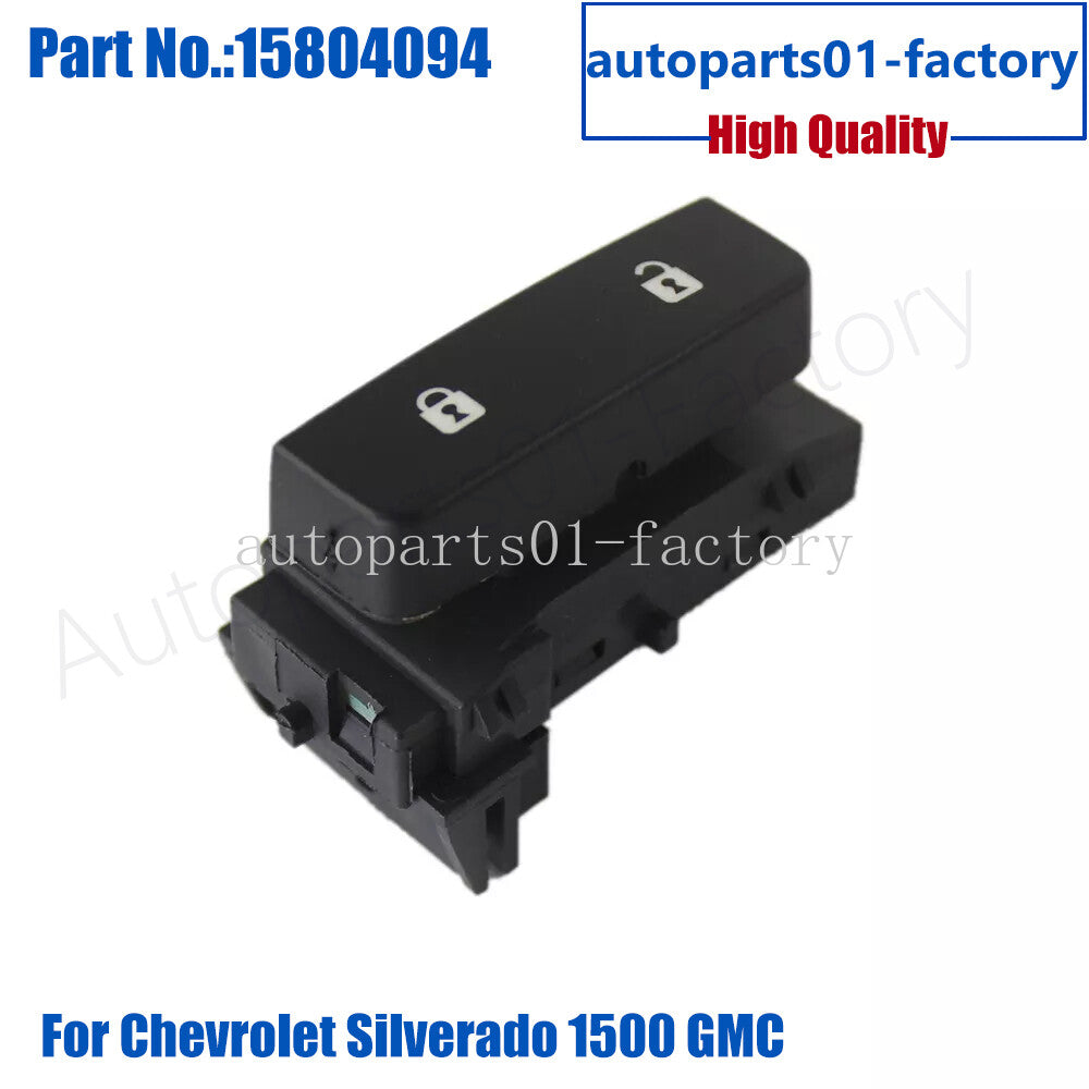 Front Right Power Door Lock Switch 15804094 for Chevrolet Silverado 1500 for GMC