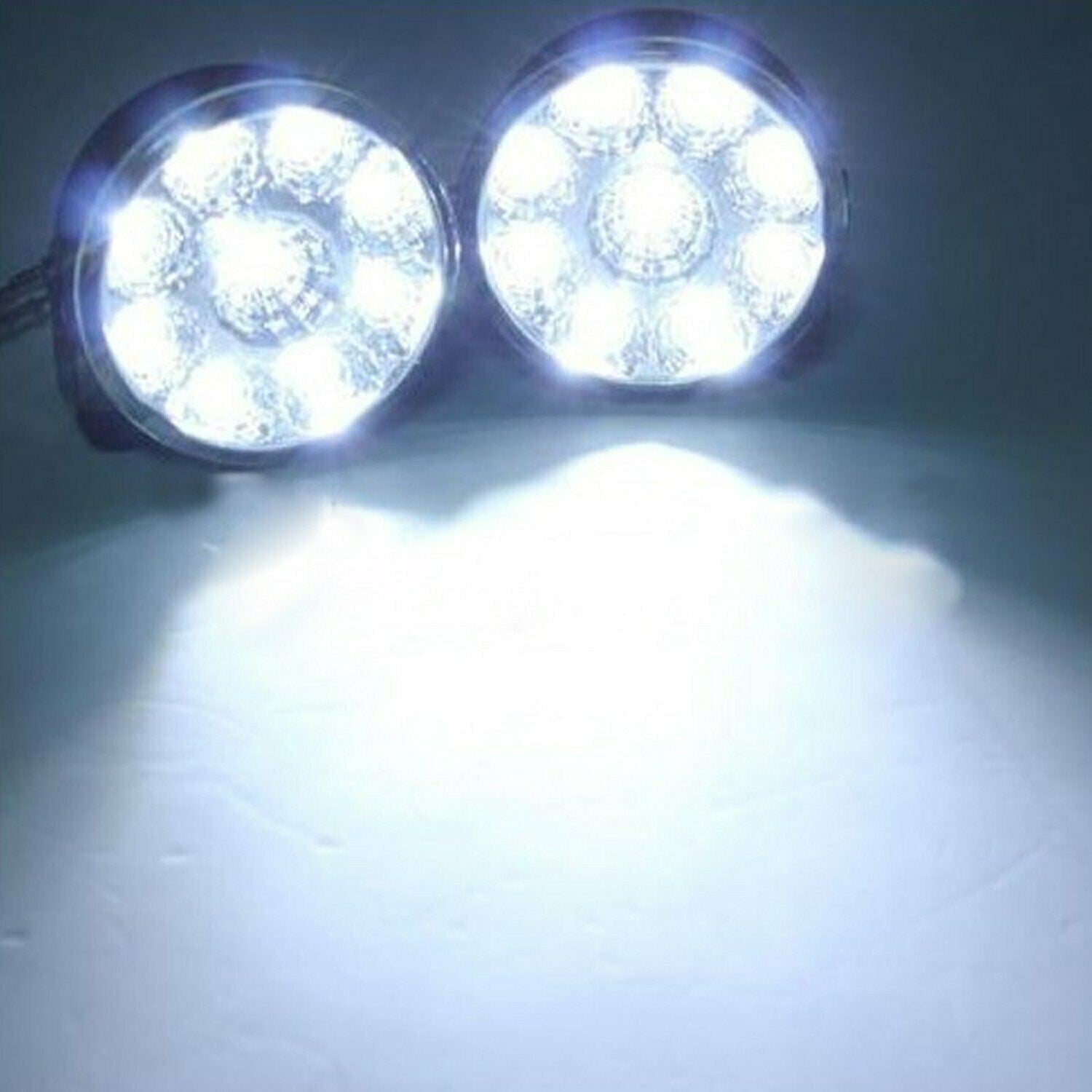 Bright LED Car Lights 2-Pack (2x Daytime Running Lights Fog Daytime Running Lights)
