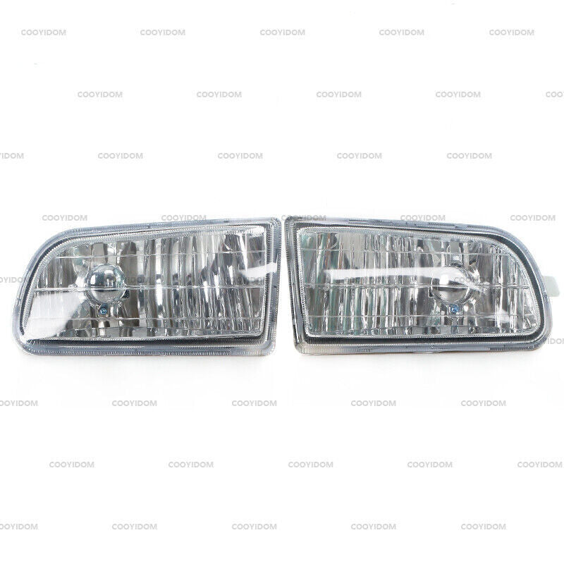 For 1993-1997 for Toyota for Corolla Fog Bumper Light Halogen Lamp Pair Set Left+Right