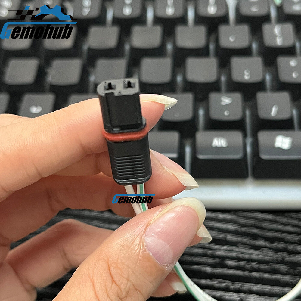2PIN Fuel Injector Connector Plug for BMW F02 730 740 750 760 X5 F07 5 Series GT