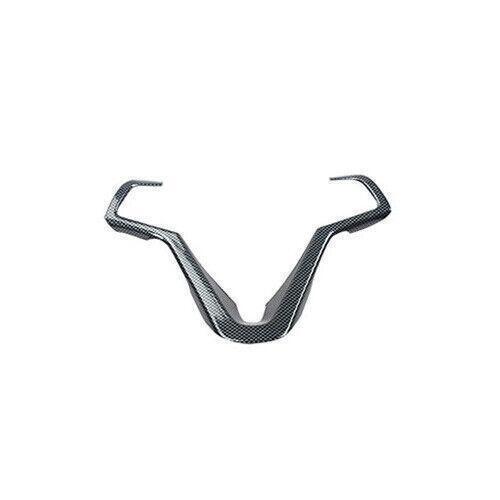 for Hyundai for Veloster 2011-2016 Carbon Fiber Car Steering Wheel Decor Cover Trim