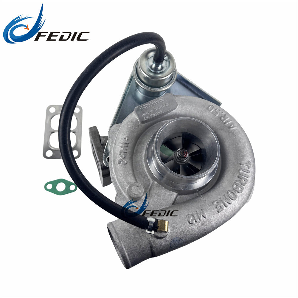 Turbocharger TBP412 452071-0002 for Perkins Engine M225 T6.60 210T
