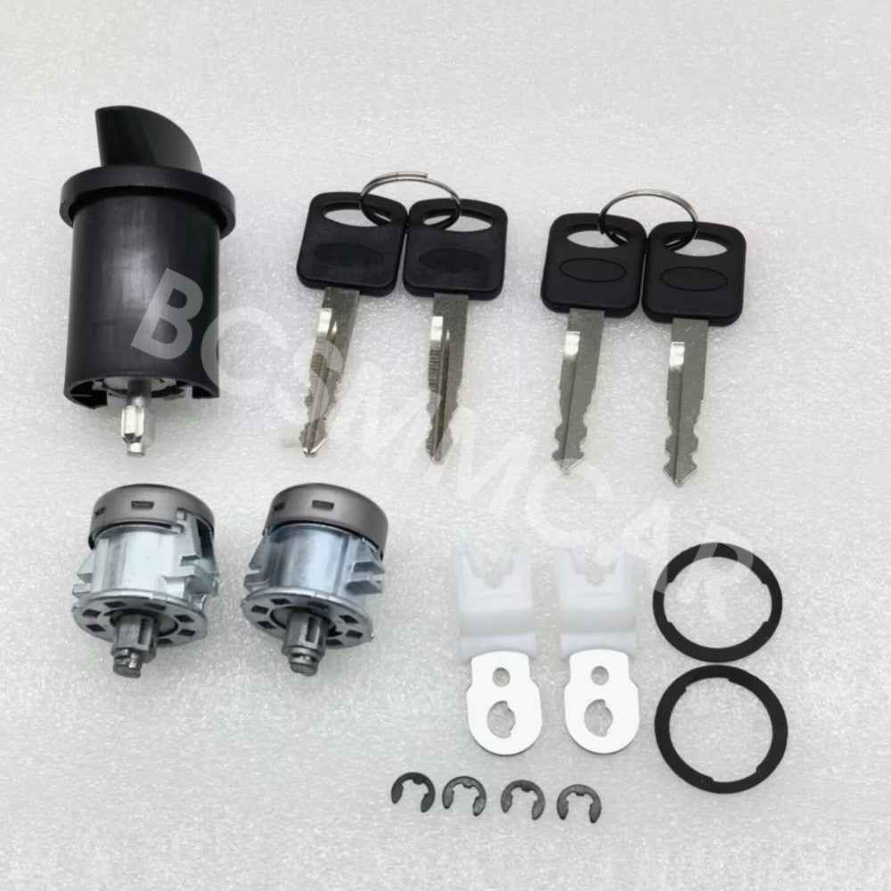 Car Door Lock Set W/4 Keys 1F2009012A Replace Fit for Ford Explorer 1998-2001