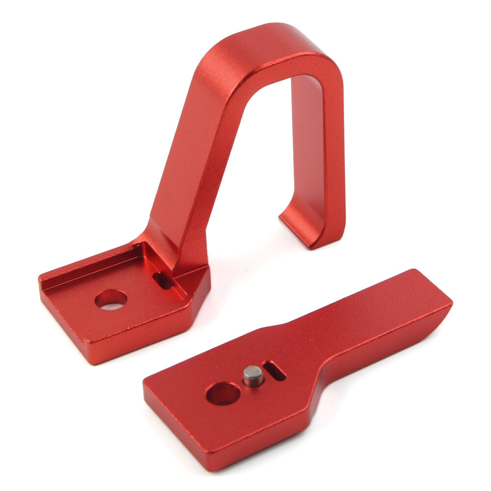 Red Front Brake Cable Clamp Line Guide for Yamaha YZ125 YZ250 YZ250F YZ80 85