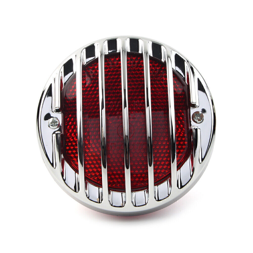 Chrome Tail Brake Light fit for Harley Bobber Rat Custom Chopper Hot Motorcycle