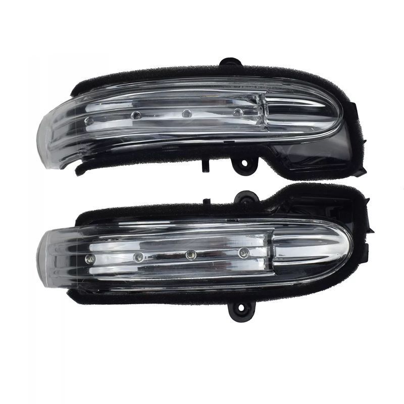 1Pair Front Left+Right Side Mirror Turn Signal for Mercedes W203 C-Class 00-2007