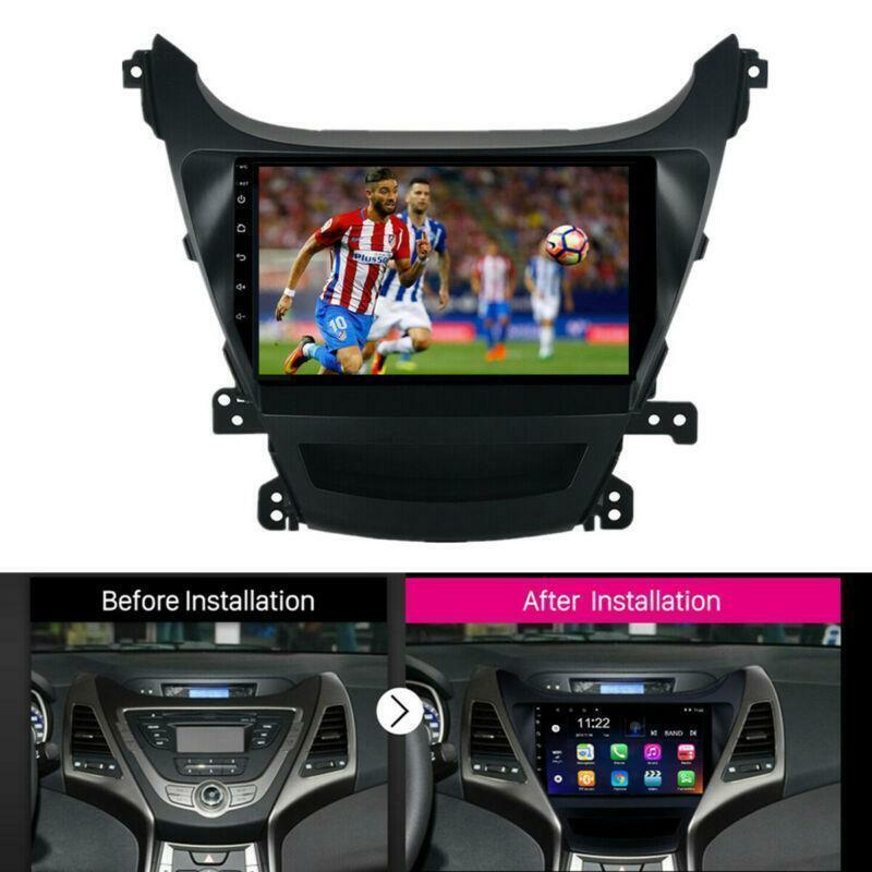 Android 9.1 9 Quad-core 2+32G Car Stereo Radio GPS for Hyundai for Elantra 2014-16