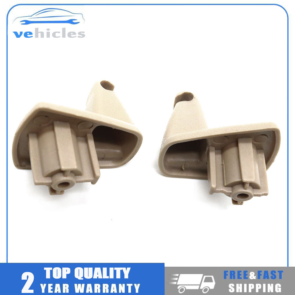 2xSun Visor Retainer Hook Clips for Chrysler 300 Charger Magnum for Dodge 1EJ51BD1AA
