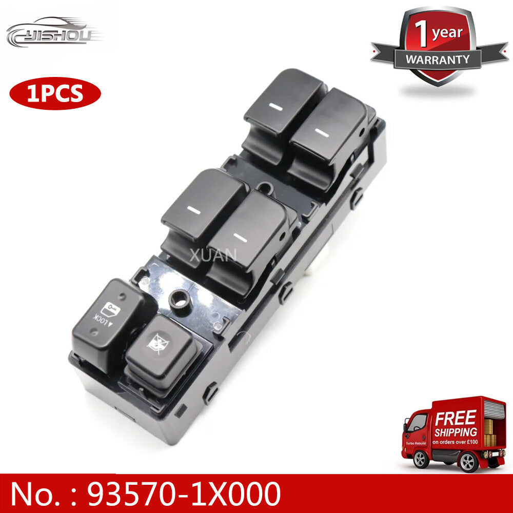 new front left power/main window switch 93570-1X000 for Kia Forte Cerato