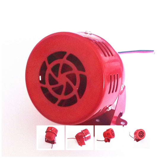 12V Driven Air Raid Siren Horn Alarm Loud Sound Fire Security Rescue
