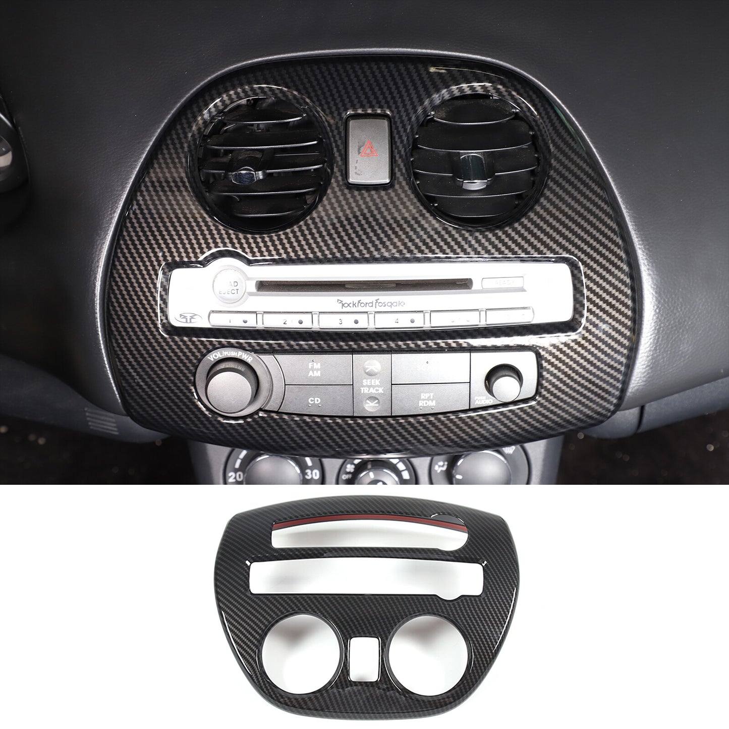 for Co -pilot storage glove box splitter insert divider for Corvette C7 2014-19