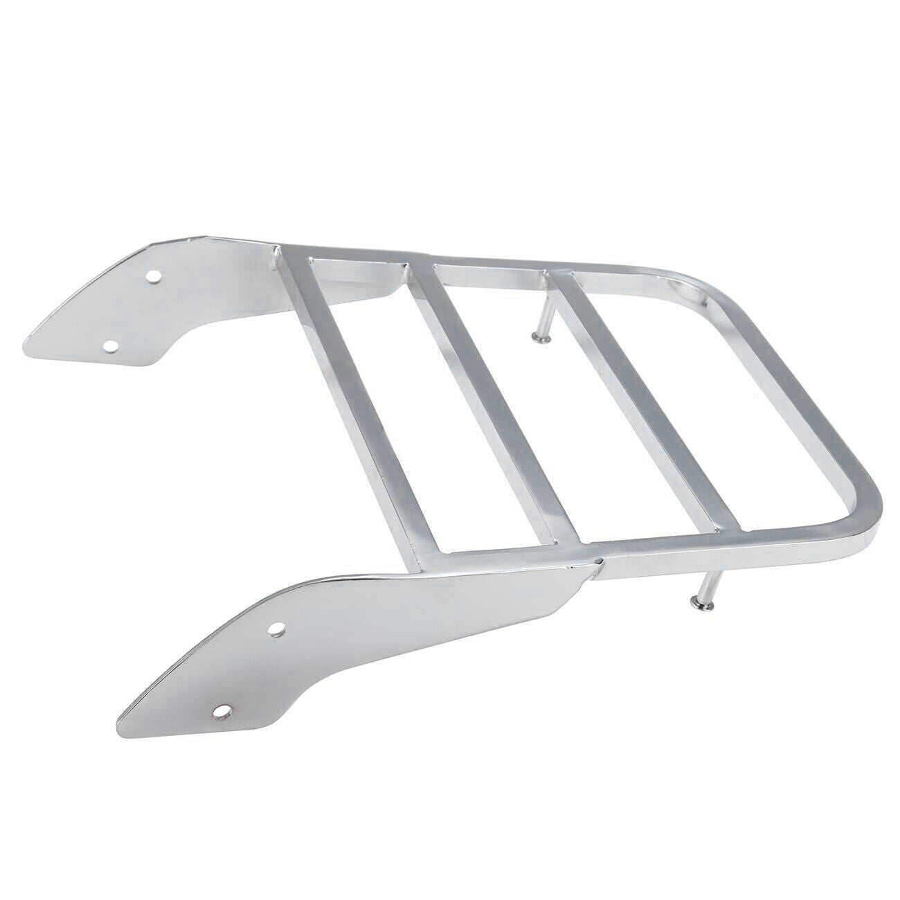 Chrome Sissy Bar Luggage Rack Fits for Honda Shadow Steed VLX 600 Spirit 750 01-08