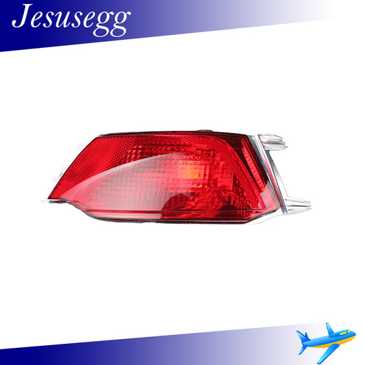 Left Side Rear Bumper Fog Light Lamp Fit for Jaguar F-Pace 2017-2019 H11 12v Red