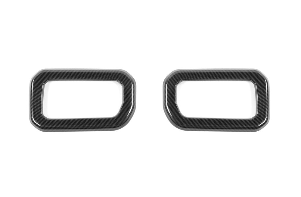 Carbon Fiber ABS Interior Door Handle Bowl Decor Trim for Suzuki for Jimny 2019-2022