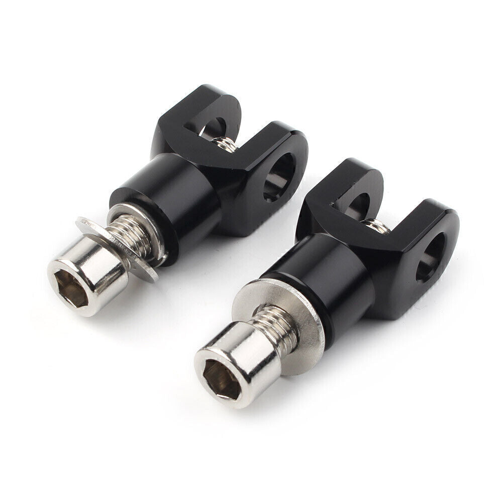 Rear Passenger Foot Pegs Bracket Kit Fit for Harley Softail 2000- 2020 Black cl