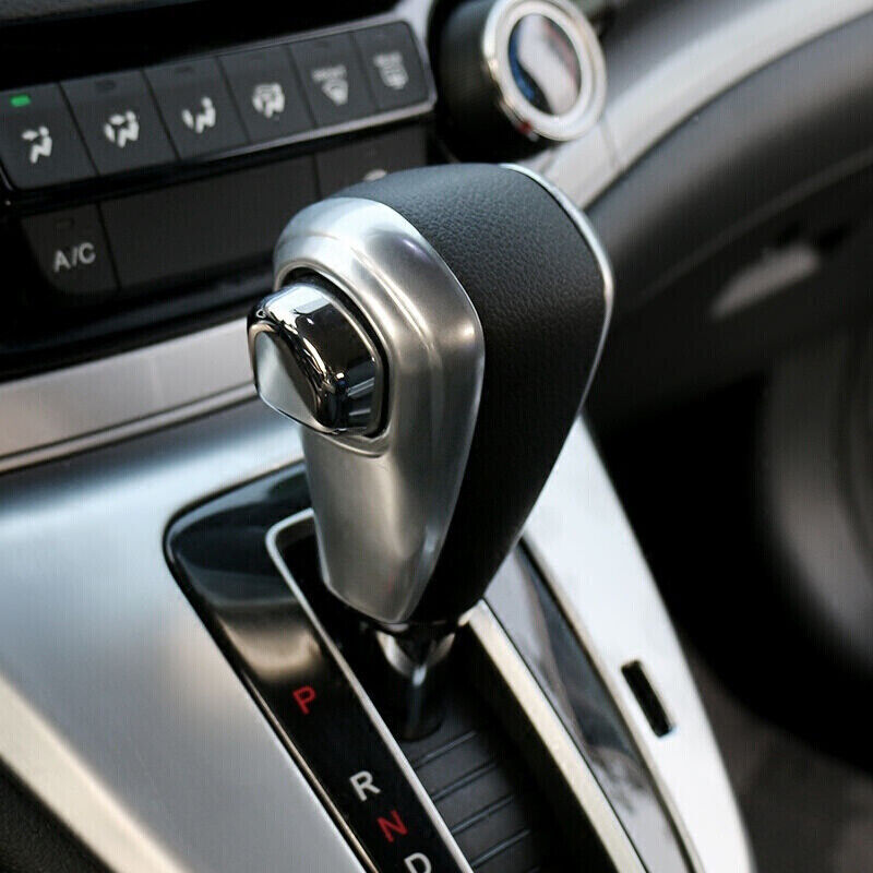 for Honda CRV CR-V 2012-2016 Carbon Fiber ABS Console Gear Shift Knob Trim Cap2