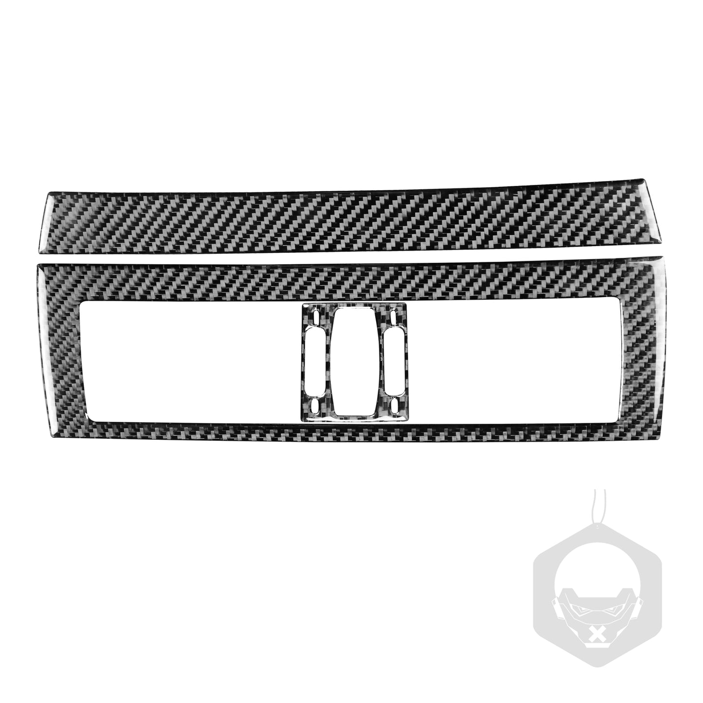 Carbon Fiber Central Air Vent Oulet Cover Trim for BMW 6Series E63 E64 2004-2010