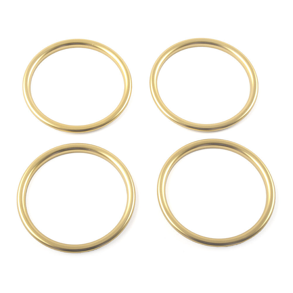 Center Console Air Condition Vent Outlet Ring Cover Trim for Audi A1 S1 8X Gold