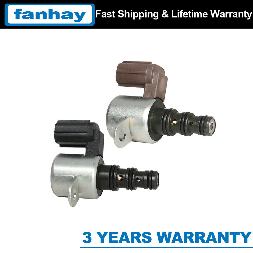 2xTransmission Shift Control Solenoid Valve B&C for Honda for Civic for Acura CL