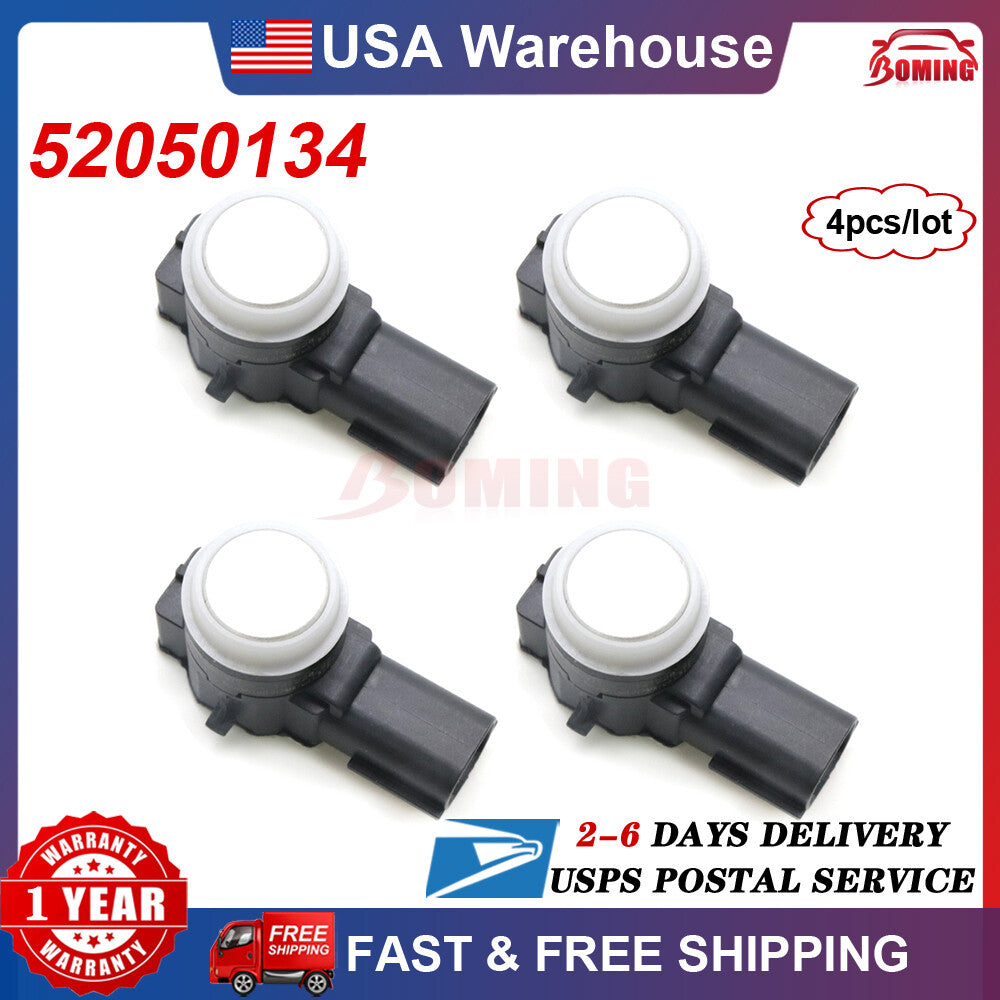 4 new PDC Parking Sensors 52050134 for Cadillac XTS, CTS, XT5, for Chevrolet Tahoe 23428268