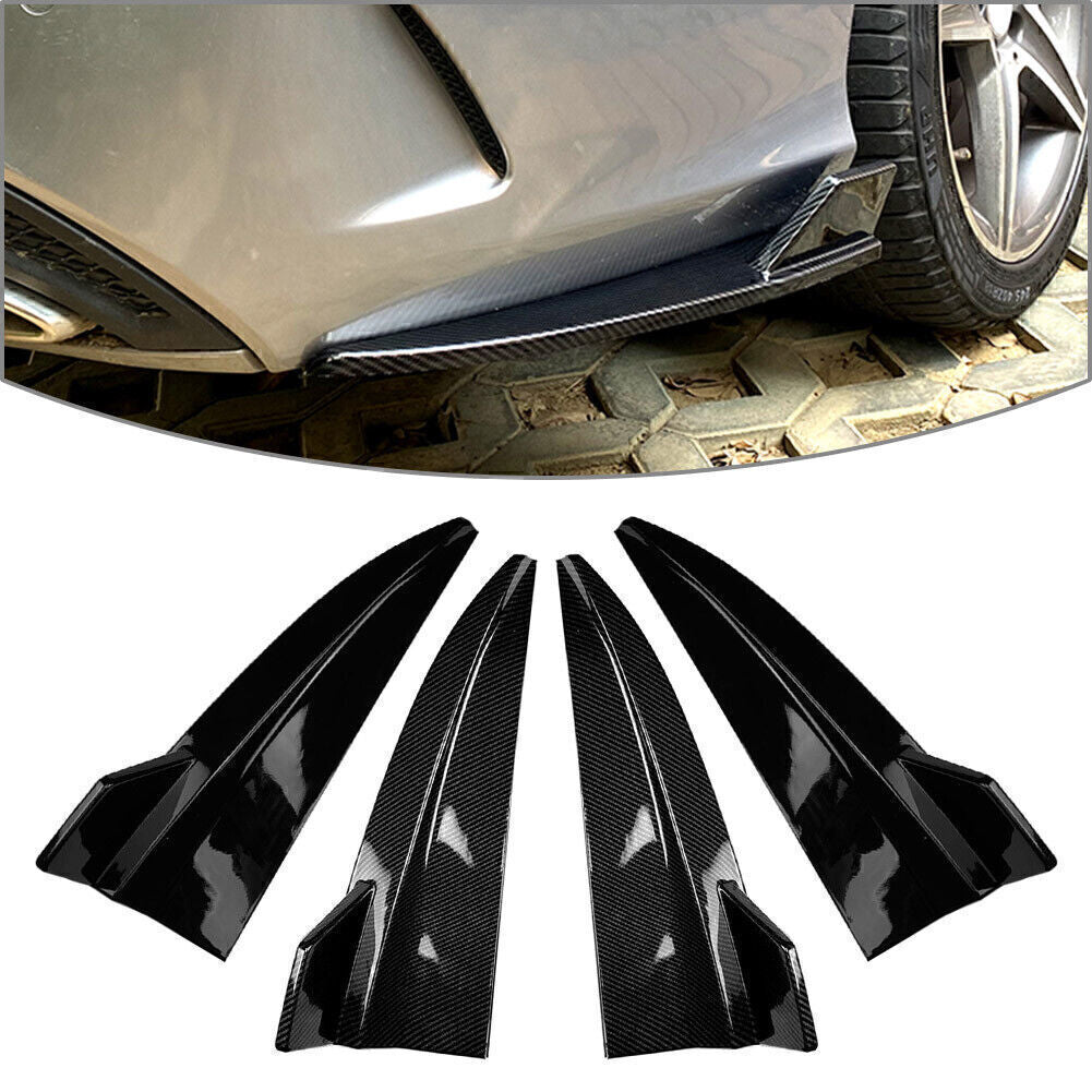 Rear bumper Canard splitter side ventilation kit for Mercedes-Benz C-Class S205 C200 C260 C300