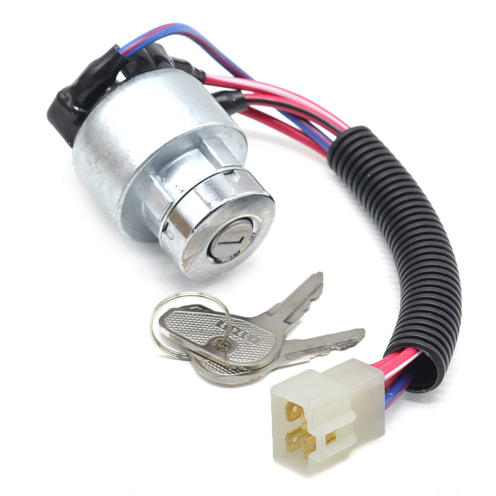Ignition Switch w/2 Keys TC020-31820 For Kubota L3000F M6800 M4900 B2150 BX2200