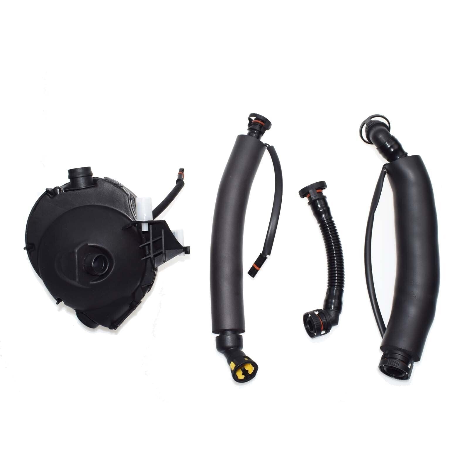 NEW Crankcase Breather Hose Oil SeparatorValve Kit Fits for BMW E86 E90 E91 E60 E65