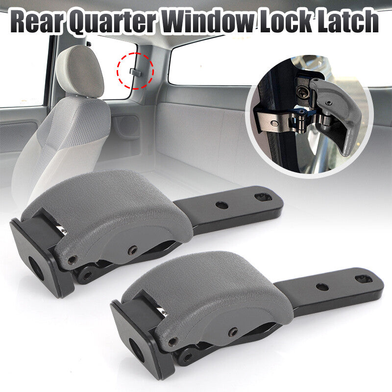2X Rear Quatar Window Latch Lock Left  Right for Toyota Tacoma Hilux 1997-2014
