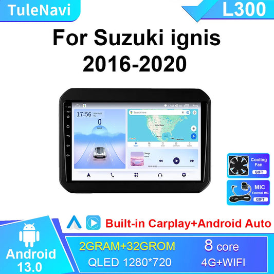 for Suzuki ignis 2016-2020 Stereo Android CarPlay Car Radio GPS Player Screen