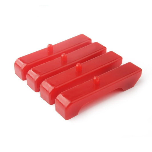 new red polyurethane GM style small engine radiator isolator support bushing