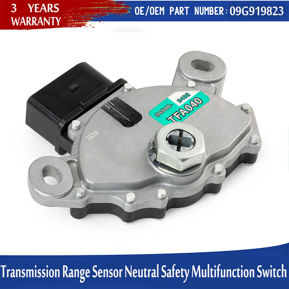 Neutral safety switch suitable for Audi for A4 , for Volkswagen for Golf , for Jetta , for Passat , for Tiguan 09G919823