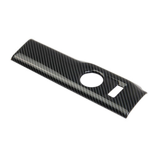 Carbon fiber style gear shift cover trim suitable for BMW F10 F15 F20 F25 X3 X5