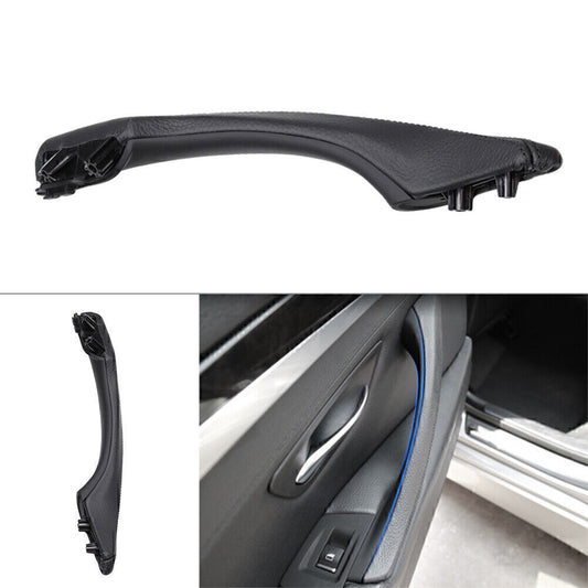 Door Trim Pull Handle Left Side Leather for BMW 5 series F10 F11 F18 Black