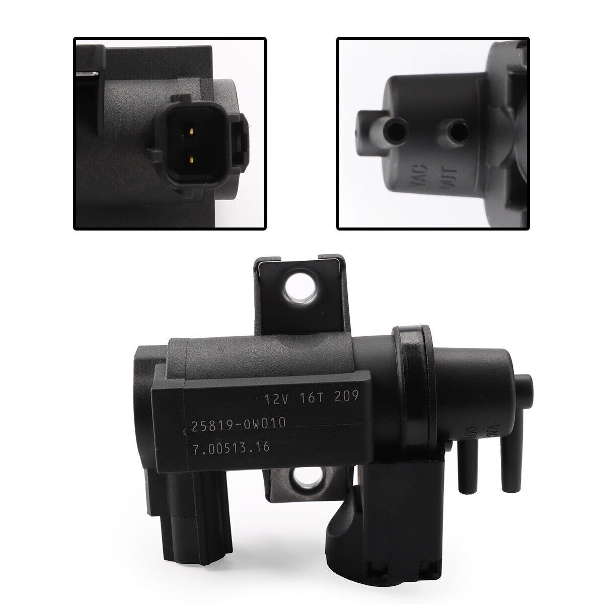1xTurbo Boost Pressure Valve Solenoid for LEXUS IS300 RC350/300/200T 25819-0W010