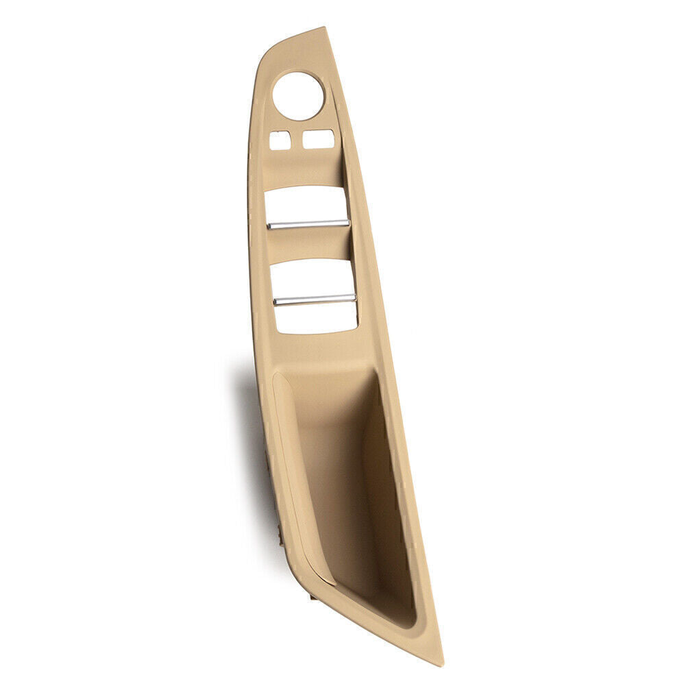 Front Inner Door Panel Handle Pull Trim Cover Beige RHD for BMW 5 series F10 F11