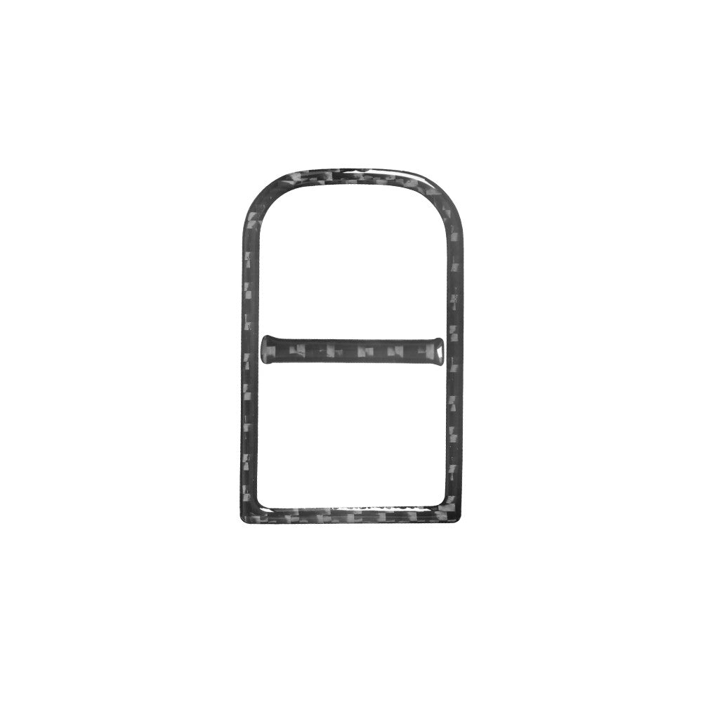 Carbon Fiber EPB Console Outer Frame Cover Trim for Volkswagen for Tiguan 2013-2017