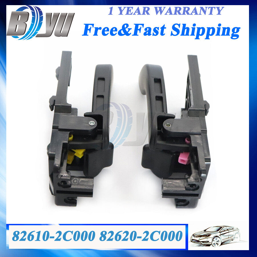 Pair Front Right Left Side Inside Interior Door Handle for 03-08 for Hyundai Tiburon